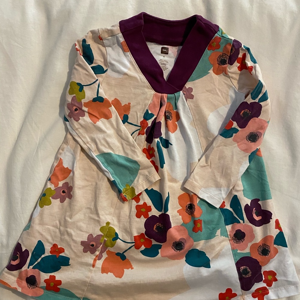 Girls size 4 tea dress